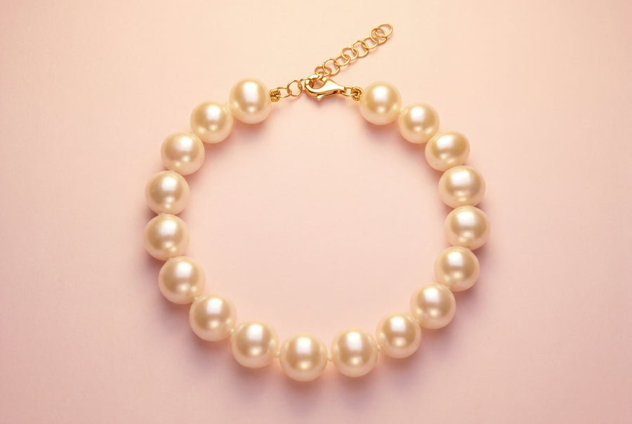 Perlenarmband – 585 Gold
