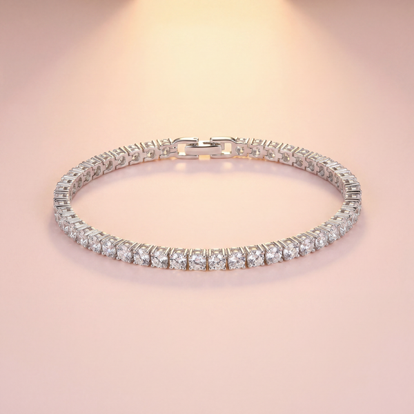 Tennis Armband Silber – Zirkonia